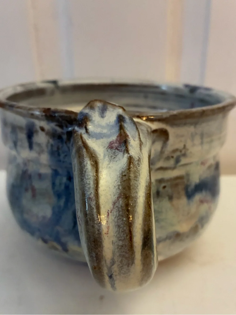 Groundhog Blues handcrafted ceramic